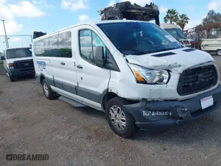 2016 Ford Transit Wagon XL with VIN 1FBZX2ZM5GKB32047, listed as a IAAI auction lot 41710159 with 321,489 mi miles. Bid and sale history available at carsss.com. Image 1.
