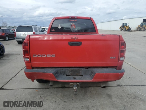 2004 Dodge 1500 SLT with VIN 1D7HA18D84J294069, listed as a Copart auction lot 43310285 with 129,897 mi miles and Salvage Title. Bid and sale history available at carsss.com. Image 6.