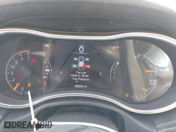 2014 Jeep Grand Cherokee Limited with VIN 1C4RJFBT3EC195354, listed as a IAAI auction lot 42031013 with 168,304 mi miles and . Bid and sale history available at DreamBid. Image 7.