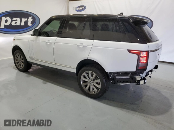 2016 Land Rover Range Rover with VIN SALGR2KF0GA318716, listed as a Copart auction lot 55032114 with 67,737 mi miles and Salvage Title. Bid and sale history available at DreamBid. Image 2.