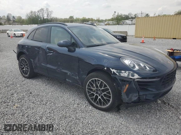 2018 Porsche Macan S with VIN WP1AB2A55JLB32285, listed as a Copart auction lot 55275145 with 66,263 mi miles and Salvage title. Bid and sale history available at DreamBid. Image 4.