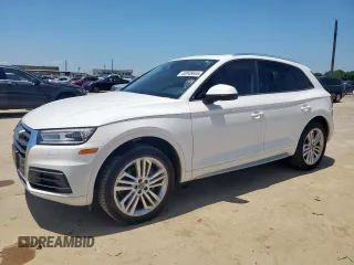2018 Audi Q5 Premium z VIN WA1ANAFY1J2135870, wystawiony jako Copart lot #63945645 z przebiegiem 91 956 mil mil oraz Czysty tytuł • Clean title. Historia ofert i sprzedaży dostępna na DreamBid. Obrazek 1.