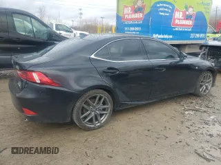2015 Lexus IS 250 with VIN JTHBF1D28F5062278, listed as a Copart auction lot 47619275 with 122,500 mi miles and Salvage Title. Bid and sale history available at carsss.com. Image 3.