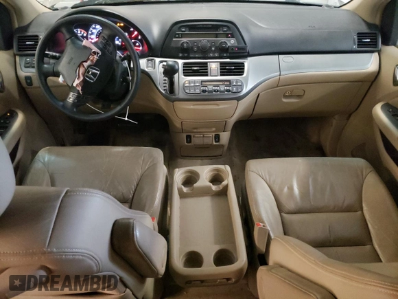 2005 Honda Odyssey EX-L z VIN 5FNRL38625B012216, wystawiony jako Copart lot #51823135 z przebiegiem 206 408 mil mil oraz Szkoda całkowita • Salvage title. Historia ofert i sprzedaży dostępna na DreamBid. Obrazek 8.