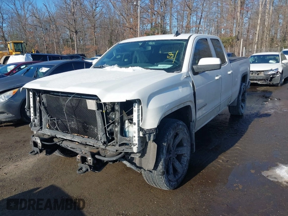 2019 GMC Sierra 1500 SLE z VIN 2GTV2MEC8K1237210, wystawiony jako IAAI lot #41354434 z przebiegiem 164 999 mil mil oraz . Historia ofert i sprzedaży dostępna na DreamBid. Obrazek 2.