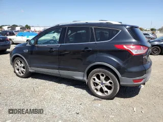 2013 Ford Escape Titanium with VIN 1FMCU0J99DUB46714, listed as a Copart auction lot 51347965 with 186,488 mi miles and Salvage Title. Bid and sale history available at carsss.com. Image 2.