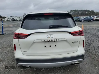 2019 Infiniti QX50 Essential with VIN 3PCAJ5M38KF123407, listed as a Copart auction lot 47766485 with 54,263 mi miles and Salvage Title. Bid and sale history available at DreamBid. Image 6.