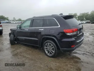2020 Jeep Grand Cherokee Limited with VIN 1C4RJFBG4LC237921, listed as a Copart auction lot 60778655 with 128,281 mi miles and Salvage title. Bid and sale history available at DreamBid. Image 2.
