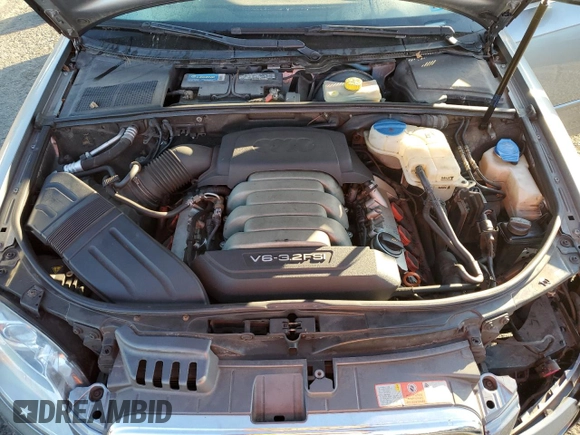 2005 Audi A4 3.2L with VIN WAUDG68E35A443841, listed as a Copart auction lot 77623274 with 139,983 mi miles and Salvage Title. Bid and sale history available at carsss.com. Image 11.