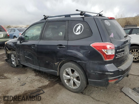 2014 Subaru Forester 2.5i Premium with VIN JF2SJACC4EG438571, listed as a Copart auction lot 45237625 with 196,142 mi miles and Salvage Title. Bid and sale history available at carsss.com. Image 2.