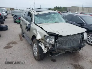 2010 Ford Escape XLT with VIN 1FMCU0DG8AKA72011, listed as a IAAI auction lot 41892681 with 198,152 mi miles. Bid and sale history available at carsss.com. Image 1.
