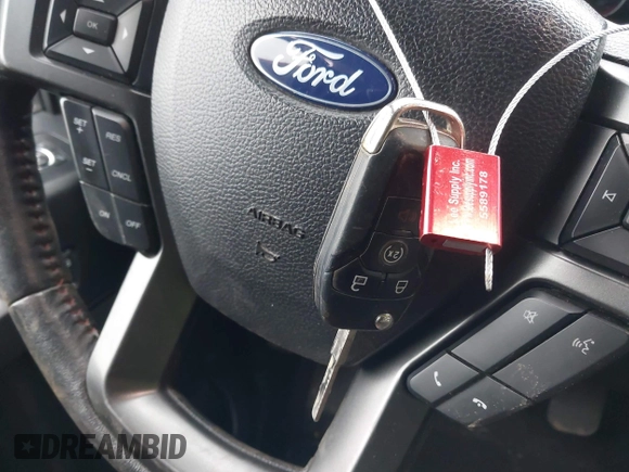 2017 Ford F-150 XL with VIN 1FTFW1EG9HFB81208, listed as a IAAI auction lot 41938462 with 107,121 mi miles. Bid and sale history available at carsss.com. Image 11.