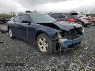2014 Dodge Charger SE with VIN 2C3CDXBG7EH227617, listed as a Copart auction lot 50631785 with 227,362 mi miles and Salvage Title. Bid and sale history available at carsss.com. Image 4.