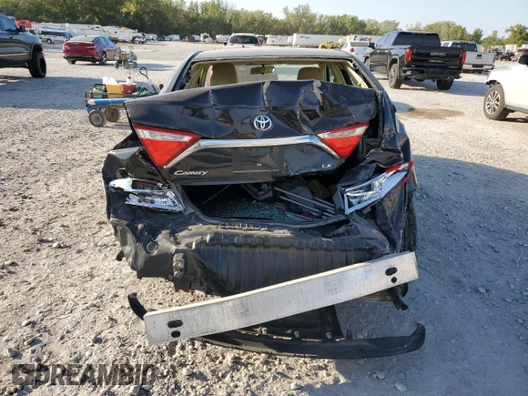 2016 Toyota Camry XLE with VIN 4T4BF1FK5GR575107, listed as a Copart auction lot 73358364 with 182,947 mi miles and Salvage Title. Bid and sale history available at carsss.com. Image 6.