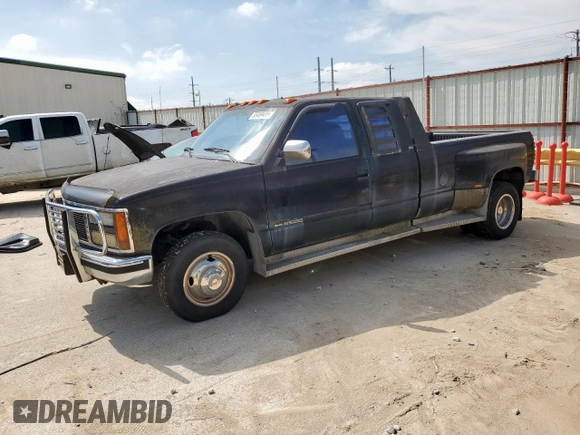 1992 GMC Sierra 1500 with VIN 2GTHC39NXN1556192, listed as a Copart auction lot 55469485 with 128,938 mi miles and Clean Title. Bid and sale history available at DreamBid. Image 1.