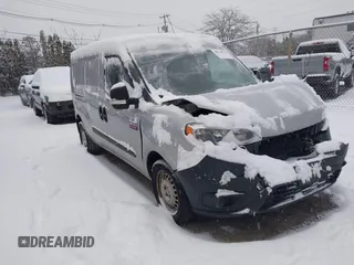 2018 Ram ProMaster City Cargo Van Tradesman with VIN ZFBERFAB0J6H35614, listed as a IAAI auction lot 38518076 with 211,849 mi miles. Bid and sale history available at carsss.com. Image 1.