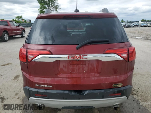 2018 GMC Acadia SLT with VIN 1GKKNMLS3JZ175214, listed as a Copart auction lot 54836855 with 144,693 mi miles and Salvage title. Bid and sale history available at DreamBid. Image 6.