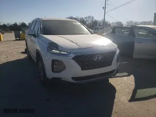 2019 Hyundai Santa Fe SE with VIN 5NMS23AD3KH111392, listed as a Copart auction lot 48485935 with 88,472 mi miles and Salvage Title. Bid and sale history available at carsss.com. Image 10.