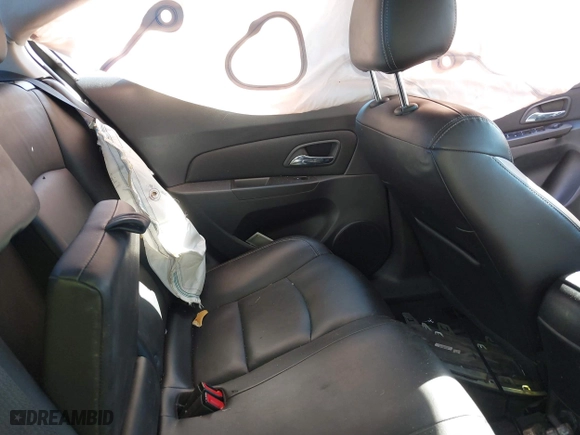 2015 Chevrolet Cruze LT with VIN 1G1PE5SB7F7183661, listed as a IAAI auction lot 41662258 with 1 mi miles. Bid and sale history available at carsss.com. Image 8.