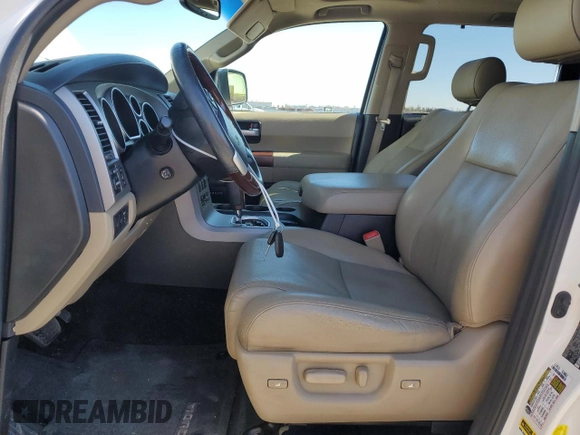 2014 Toyota Sequoia Platinum with VIN 5TDDY5G1XES097637, listed as a Copart auction lot 48256635 with 161,862 mi miles and Salvage Title. Bid and sale history available at carsss.com. Image 7.