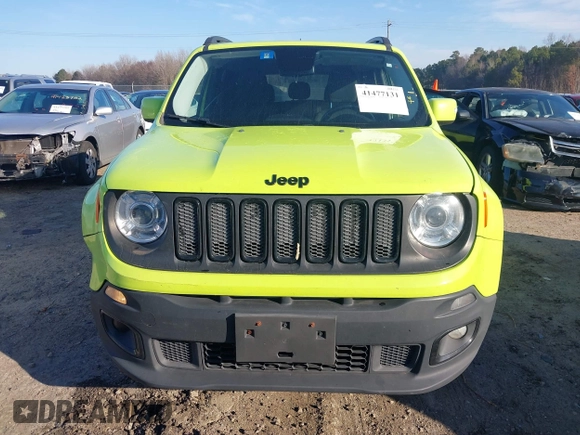 2017 Jeep Renegade Altitude with VIN ZACCJBBB7HPF86562, listed as a IAAI auction lot 41477131 with 138,381 mi miles and . Bid and sale history available at DreamBid. Image 12.