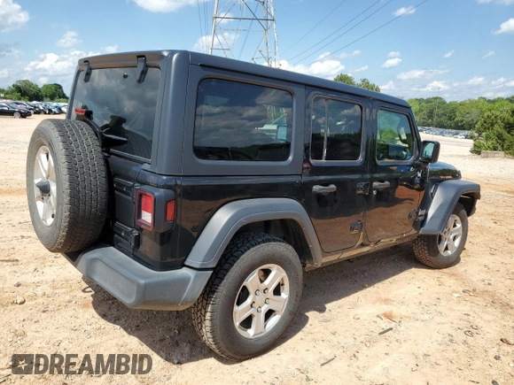 2019 Jeep Wrangler Unlimited Sport S с VIN 1C4HJXDGXKW610844, выставлен на аукционе Copart как лот 57952945 с пробегом 62 171 миль миль и Списание • Salvage title. История ставок и продаж доступна на DreamBid. Изображение 3.