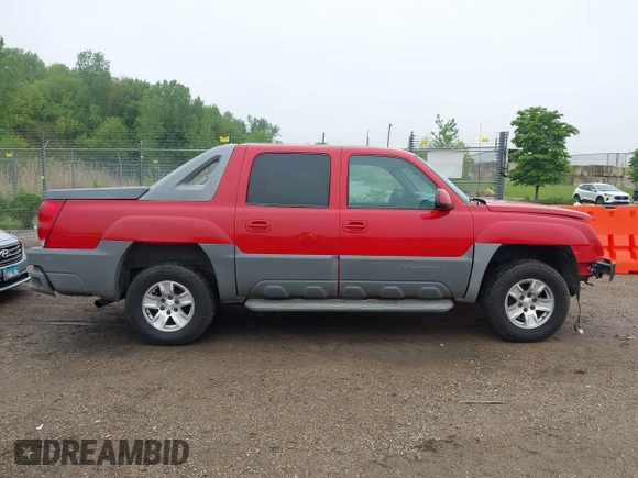 2002 Chevrolet Avalanche z VIN 3GNEC13T02G159096, wystawiony jako IAAI lot #42311525 z przebiegiem 250 924 mil mil oraz . Historia ofert i sprzedaży dostępna na DreamBid. Obrazek 13.
