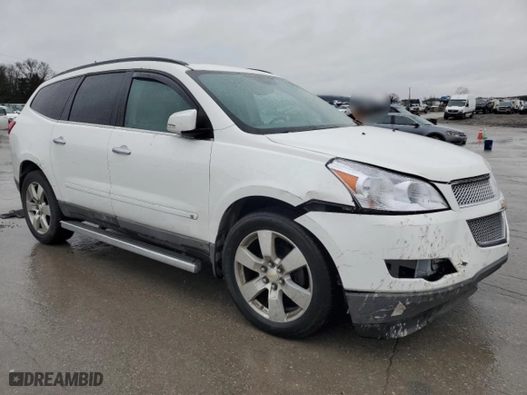 2009 Chevrolet Traverse LTZ with VIN 1GNEV33D69S113421, listed as a Copart auction lot 45001685 with 159,841 mi miles and Salvage Title. Bid and sale history available at carsss.com. Image 4.
