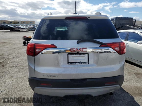 2017 GMC Acadia SLE with VIN 1GKKNLLA8HZ250310, listed as a Copart auction lot 48287135 with 126,504 mi miles and Salvage Title. Bid and sale history available at carsss.com. Image 6.