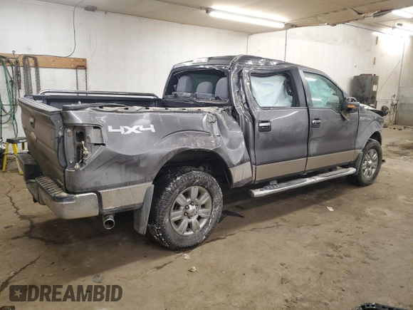 2012 Ford F-150 XL with VIN 1FTFW1EF3CFA29537, listed as a Copart auction lot 44780285 with 0 mi miles and Non Repairable. Bid and sale history available at carsss.com. Image 3.