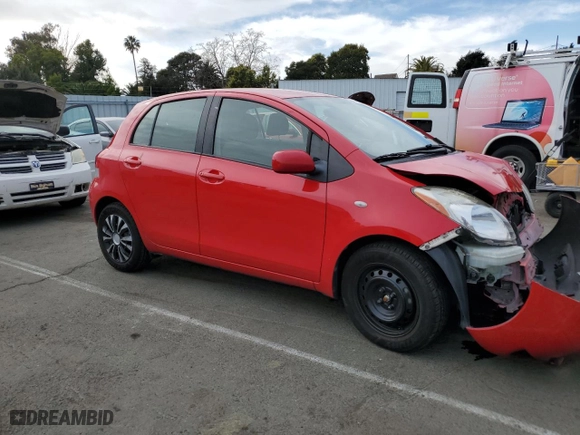 2010 Toyota Yaris with VIN JTDKT4K30A5307221, listed as a Copart auction lot 47495245 with 117,938 mi miles and Salvage Title. Bid and sale history available at carsss.com. Image 4.