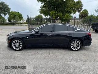2020 Cadillac CT5 Premium Luxury with VIN 1G6DN5RKXL0124837, listed as a Copart auction lot 63713535 with 90,731 mi miles and Salvage title. Bid and sale history available at DreamBid. Image 12.