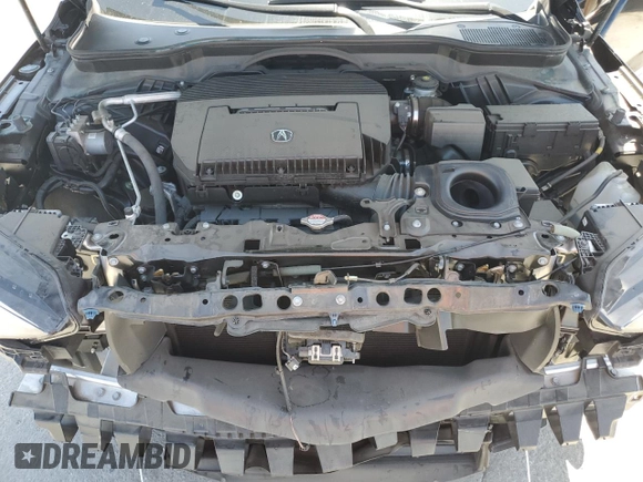 2023 Acura MDX Technology with VIN 5J8YD9H45PL002520, listed as a Copart auction lot 51916355 with 28,040 mi miles and Salvage title. Bid and sale history available at DreamBid. Image 13.