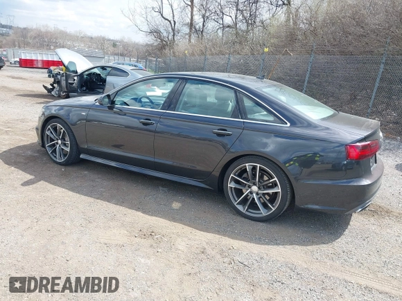2016 Audi A6 2.0T Premium Plus with VIN WAUGFAFC7GN095669, listed as a IAAI auction lot 41894313 with 84,725 mi miles. Bid and sale history available at carsss.com. Image 3.