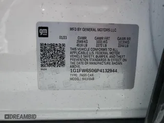2023 Chevrolet Bolt EV 1LT with VIN 1G1FW6S06P4132944, listed as a Copart auction lot 51714275 with 21,874 mi miles and Clean Title. Bid and sale history available at carsss.com. Image 12.