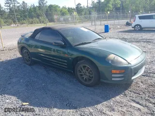 2001 Mitsubishi Eclipse GT with VIN 4A3AE85H31E012227, listed as a IAAI auction lot 42057954 with 72,975 mi miles. Bid and sale history available at carsss.com. Image 1.