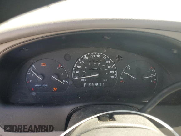 1998 Ford Ranger XL with VIN 1FTYR10U8WUB87359, listed as a Copart auction lot 60277695 with 117,804 mi miles and Salvage title. Bid and sale history available at DreamBid. Image 9.