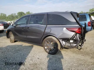 2025 Honda Odyssey Touring с VIN 5FNRL6H82SB008424, выставлен на аукционе Copart как лот 56060855 с пробегом Не указан миль и Списание • Salvage title. История ставок и продаж доступна на DreamBid. Изображение 2.