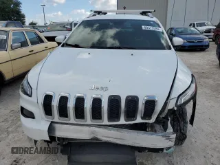 2018 Jeep Cherokee Latitude Plus with VIN 1C4PJLLX7JD523998, listed as a Copart auction lot 80515584 with 60,861 mi miles and Salvage Title. Bid and sale history available at carsss.com. Image 5.