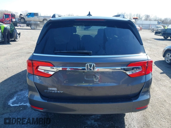2019 Honda Odyssey EX with VIN 5FNRL6H59KB131319, listed as a IAAI auction lot 41794792 with 58,392 mi miles. Bid and sale history available at carsss.com. Image 15.