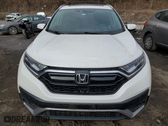 2020 Honda CR-V Touring with VIN 2HKRW2H96LH654268, listed as a Copart auction lot 47172605 with 57,086 mi miles and Salvage Title. Bid and sale history available at DreamBid. Image 5.