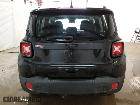 2018 Jeep Renegade Altitude with VIN ZACCJABB1JPH43826, listed as a Copart auction lot 54524815 with 70,638 mi miles and Clean Title. Bid and sale history available at DreamBid. Image 6.