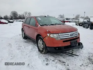 2007 Ford Edge SEL PLUS with VIN 2FMDK49C77BA22906, listed as a Copart auction lot 47485995 with 260,194 mi miles and Salvage Title. Bid and sale history available at carsss.com. Image 10.