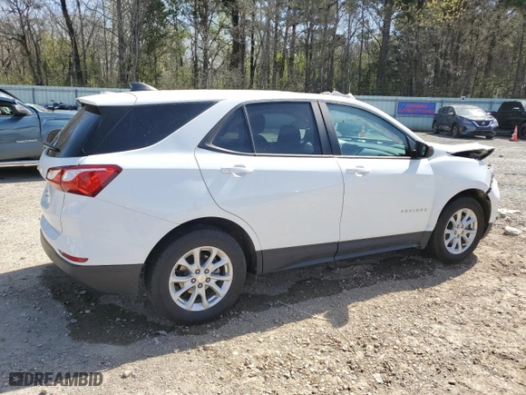 2021 Chevrolet Equinox LS with VIN 3GNAXHEV9MS111137, listed as a Copart auction lot 49422745 with 46,862 mi miles and Salvage Title. Bid and sale history available at carsss.com. Image 3.