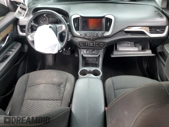 2018 GMC Terrain SLE z VIN 3GKALTEV1JL359917, wystawiony jako Copart lot #54318995 z przebiegiem Nie podano mil oraz Szkoda całkowita • Salvage title. Historia ofert i sprzedaży dostępna na DreamBid. Obrazek 8.