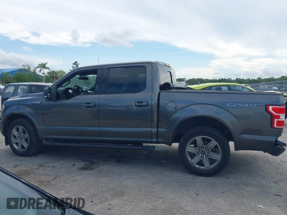 2019 Ford F-150 XL with VIN 1FTEW1CP6KFA29974, listed as a IAAI auction lot 42700306 with 114,333 mi miles and . Bid and sale history available at DreamBid. Image 14.