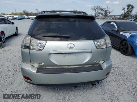 2008 Lexus RX with VIN 2T2HK31U68C067635, listed as a Copart auction lot 45367455 with 174,554 mi miles and Salvage Title. Bid and sale history available at carsss.com. Image 6.