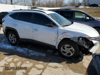 2022 Hyundai Tucson SEL with VIN 5NMJBCAE5NH038907, listed as a Copart auction lot 43224654 with 52,908 mi miles and Salvage Title. Bid and sale history available at carsss.com. Image 4.