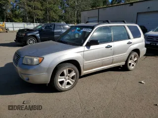 2007 Subaru Forester X with VIN JF1SG63697H714556, listed as a Copart auction lot 74740364 with 266,570 mi miles and Salvage Title. Bid and sale history available at carsss.com. Image 1.