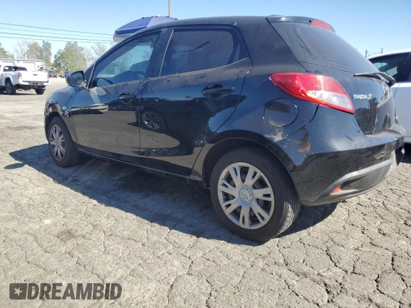 2013 Mazda Mazda2 Sport with VIN JM1DE1KZ2D0163324, listed as a Copart auction lot 50420565 with 184,184 mi miles and Salvage Title. Bid and sale history available at carsss.com. Image 2.